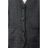 Women Fashion Stylish Regular V Neck Long Sleeve Plain Basic Soft Texture Knitwear Cardigan
