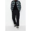 Mens New Fashion Plus Size Elastic Leg Regular Length Woven Jogger Technical Parachute Fabric Pants