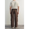 Mens New Fashion Straight Leg Regular Length Woven Limited Edition Premium Baggy Cargo Pants