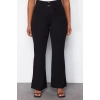 Kadın Yeni Moda Büyük Beden Geniş Paça Uzun Boy Örme