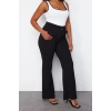 Kadın Yeni Moda Büyük Beden Geniş Paça Uzun Boy Örme