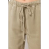 Womens New Fashion Wide Leg Regular Length Denim 100% Cotton Elastic Waist High Waist Jeans