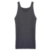 Women Fashion Stylish Plus Size Midi Length V Neck Fitted Vest Knit Dress
