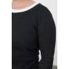 Women Fashion Stylish Plus Size Mini Length Crew Neck Fitted Long Sleeve Camisole Knitted Plus Size Dress