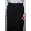 Kadın Moda Stil Maxi Astarsız Dokuma Büyük Beden Maxi Yırtmaçlı Dokuma Etek