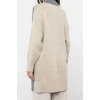 Women Fashion Stylish Hijab Turtleneck Low Sleeve Midi Color Block Turtleneck Long Knitwear Sweater