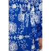 Women Fashion Stylish Hijab Maxi Length Crew Neck Regular Belted Floral Woven Dress