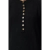 Women Fashion Stylish Hijab Maxi Length Crew Neck Relaxed Balloon Sleeve Soft Texture Knit Dress