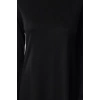 Women Fashion Stylish Hijab Maxi Length Stand Collar Fitted Asymmetric Cut Knit Dress