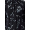 Women Fashion Stylish Hijab Maxi Length Stand Collar Regular Chiffon Floral Patterned Woven Dress