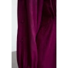 Women Fashion Stylish Hijab Maxi Length Crew Neck Regular Jacquard Floral Woven Dress