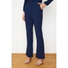 Women Fashion Stylish Regular Length Long Sleeve Crinkle Shirt Trousers Woven Bottom Top Set