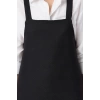 Women Fashion Stylish Mini Length Square Collar Regular Herringbone Vest Woven Dress