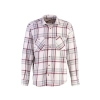 Fashion Shirt Collar Plaid Long Sleeve Regular Fit Double Pocket Winter Lumberjack Checkered Shirt