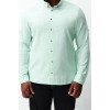 Moda Düğmeli Yaka Düz Uzun Kol Regular Fit Rahat Düğmeli Yaka Basic Büyük Beden Gömlek