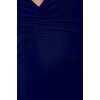 Women Fashion Stylish Midi Length Crew Neck Fitted Bodycon Cut Out Window Detail Knitted Dress