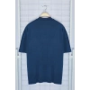 New Season Comfortable Cotton Stand Collar Short Sleeve Plain Patterned Casual T-Shirt
