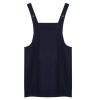 Women Fashion Stylish Mini Length Square Collar Regular Vest Woven Dress