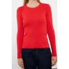 Women Fashion Stylish Crew Neck Standard Sleeve Regular Basic Knitwear Sweater