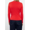 Women Fashion Stylish Crew Neck Standard Sleeve Regular Basic Knitwear Sweater