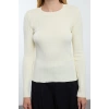 Women Fashion Stylish Crew Neck Standard Sleeve Regular Basic Knitwear Sweater