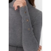 Women Fashion Stylish Turtleneck Standard Sleeve Regular Special Yarn Basic Knitwear Sweater