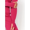 Womens Fashion Stylish Tube Leg Crop Length Long Sleeve Crop Finger Detailed Knitwear Top-Bottom Set