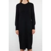 Women Fashion Stylish Maxi Length Stand Collar Regular Knitwear Premium Yarn Special Yarn Dress