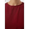 Women Fashion Stylish Mini Length Crew Neck Regular Belted Plain Woven Dress