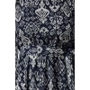 Women Fashion Stylish Mini Length Stand Collar Regular Ethnic Woven Winter Dress