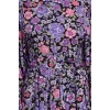 Women Fashion Stylish Mini Length Crew Neck Regular Belted Floral Woven Dress
