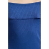 Kadın Moda Şık Midi Boy Carmen Yaka Slim Fitted Vücuda Oturan Yumuşak Dokulu Esnek Örme Kalem Elbise
