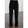 Women Fashion Stylish Regular Length Long Sleeve Midi Length Knitwear Top-Bottom Set