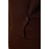 Women Fashion Stylish Midi Length Double Breasted Regular Knitted Plain Dress