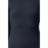 Women Fashion Stylish Midi Length Turtleneck Regular Knitwear Basic Dress