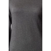 Women Fashion Stylish Mini Length Crew Neck Regular Knitwear Basic Cotton Dress