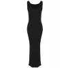 Women Fashion Stylish Midi Length Crew Neck Regular Knitwear Sweater-Dress Set