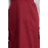 Women Fashion Stylish Midi Length V Neck Regular Vest Woven Dress