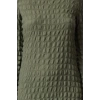 Women Fashion Stylish Maxi Length Crew Neck Regular Plain Textured A-Line Flexible Knitted Dress