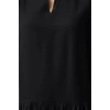 Women Fashion Stylish Mini Length V Neck Regular Shift Straight Cut Skirt Flounce Belmando Woven Dress
