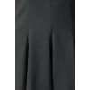 Womens Fashion Stylish Mini Length Crew Neck Regular Striped Skirt Waist Opening Polyviscon Woven Dress