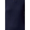 Women Fashion Stylish Mini Length Polo Neck Slim Fitted Bodycon Corduroy Knit Dress