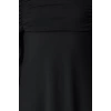 Women Fashion Stylish Midi Length Carmen Collar Slim Plain Tie Detail Knitted Dress