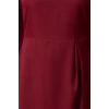 Women Fashion Stylish Mini Length Stand Collar Regular A Cut Woven Dress