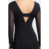 Women Fashion Stylish Midi Length V Neck Regular Animal Knitted Dress