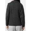 Women Fashion Stylish Turn-down Collar Low Sleeve Regular Basic Knitwear Sweater