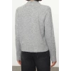 Kadın Moda Şık Dik Yaka Reglan Kol Regular Yünlü Triko Kazak