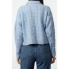 Women Fashion Stylish Polo Neck Standard Sleeve Regular Soft Textured Glittery Knitwear Sweater