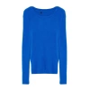 Women Fashion Stylish Crew Neck Standard Sleeve Regular Soft Texture Knitwear Sweater