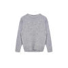 Women Fashion Stylish Crew Neck Standard Sleeve Regular Soft Texture Stone Knitted Sweater